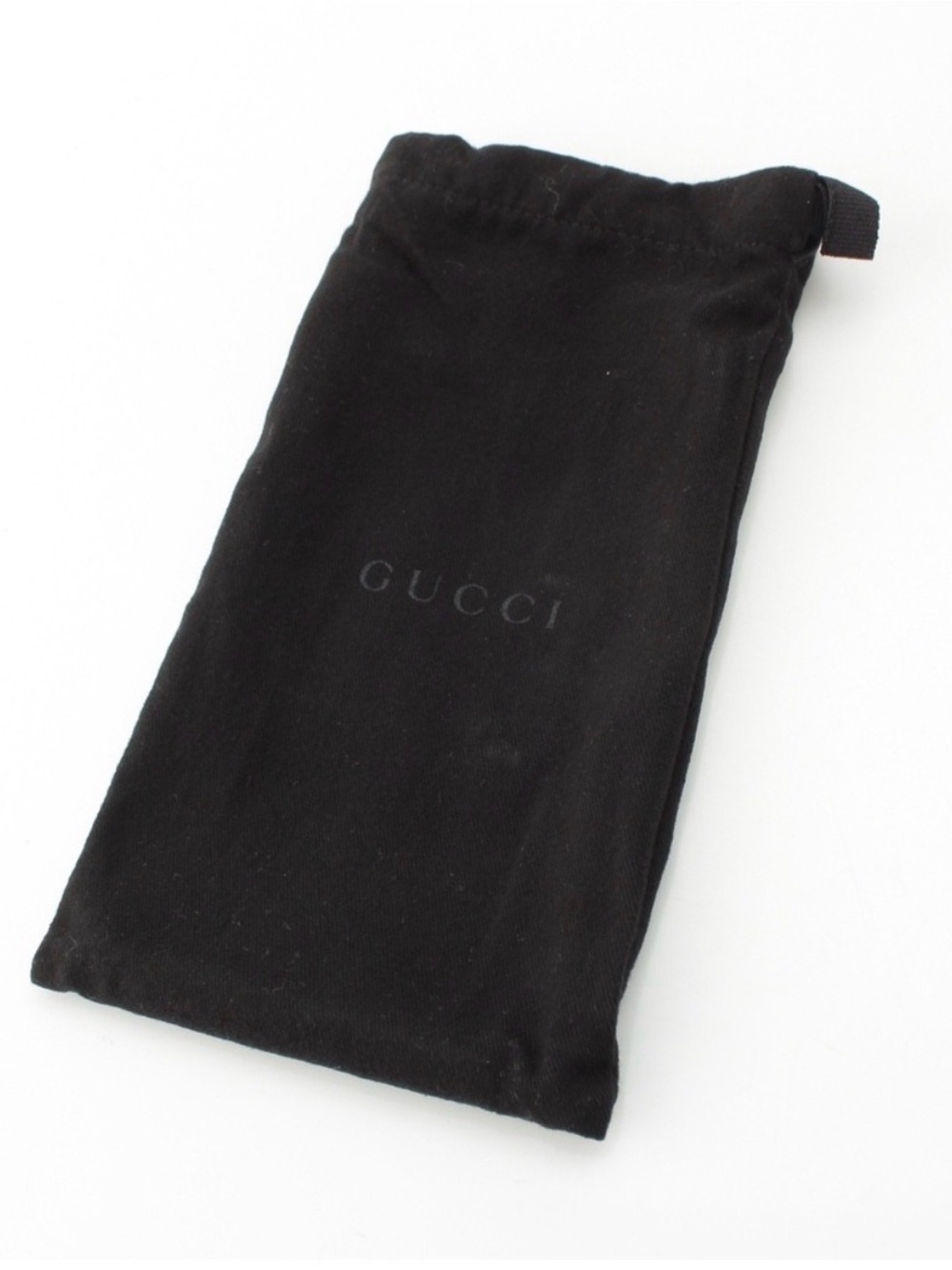 ♥️ NEW Gucci Black Drawstring Dustbag with Subtle Logo